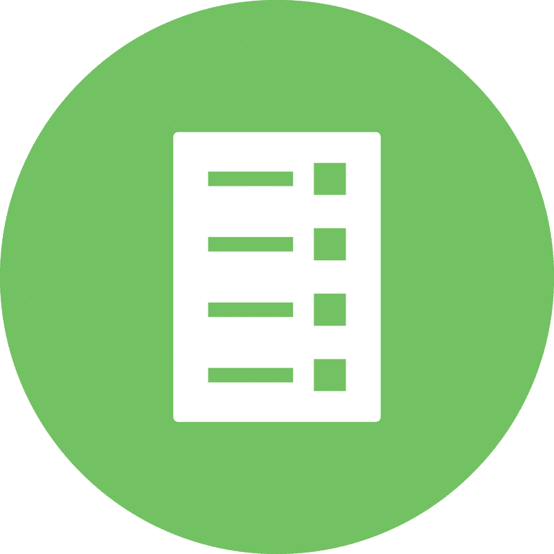 Icon Auswertung