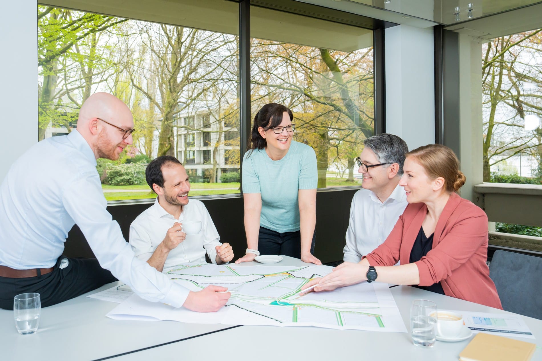 greentech Team-Meeting: Unternehmenskultur mit Verantwortung, Transparenz und partnerschaftlicher Zusammenarbeit<br />