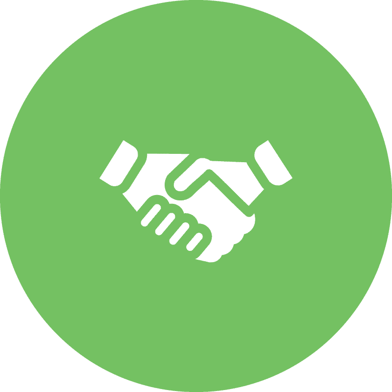 icon long-term business relationship